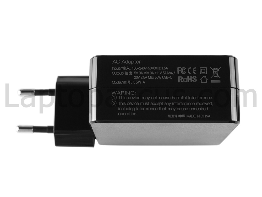 Xiaomi 55W USB-C Type-C Snelle oplader voor Xiaomi Mi 10 Pro 5G